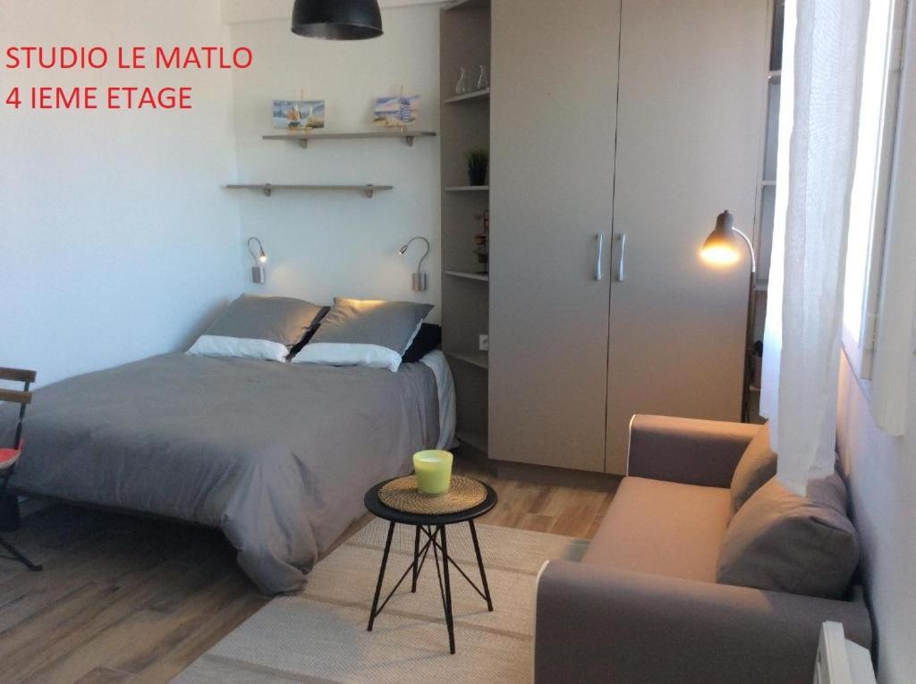 Les Studios Vue Mer Le Matlo Dinard Buitenkant foto